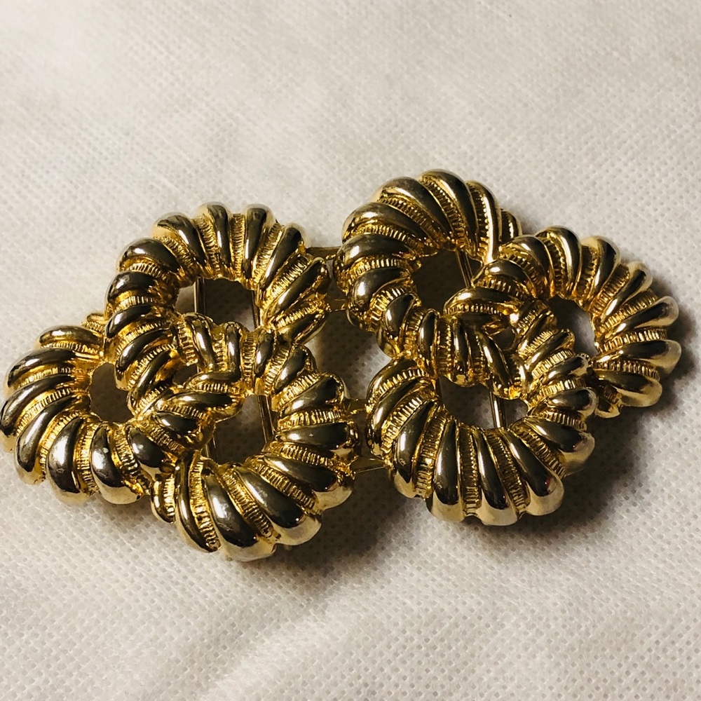 Vintage 80’s glam Motion east belt buckle